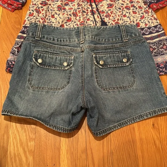 Blouse & shorts maternity Motherhood boho top jeans denim Bohemian old navy M 10 - Picture 15 of 17
